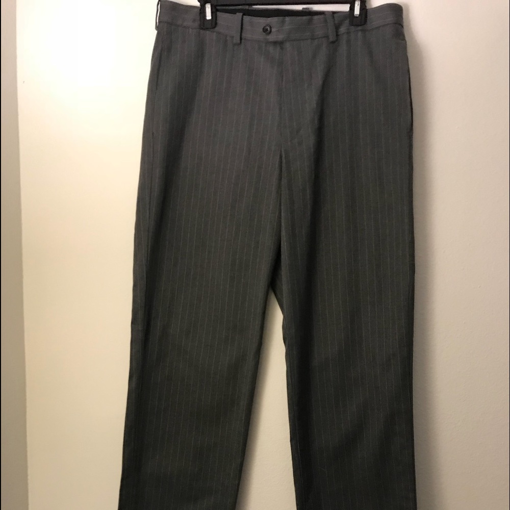 Nordstrom’s Men’s grey pin stripe dress pants